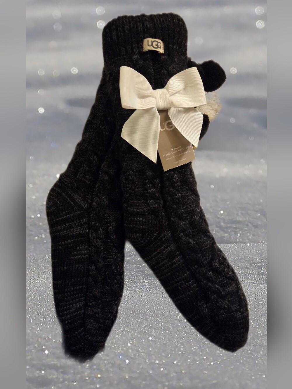 NWT UGG Fleece Lined Socks